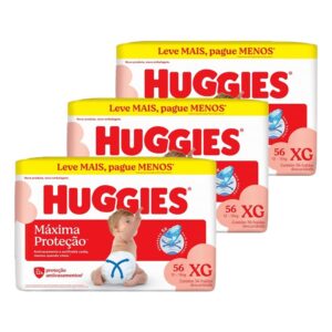 Fralda Descartável Huggies Máxima Proteção G