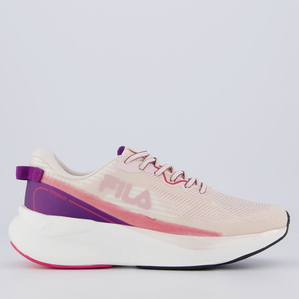 T?nis Fila Striker Rosa Feminino Corrida 1 Tênis Fila Striker Rosa Feminino Corrida