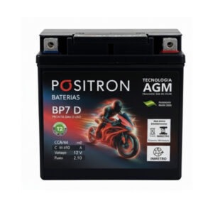 Bateria Moto Positron BP7D 7Ah - Twister, Fazer, Lander
