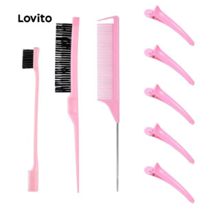 Lovito Conjunto de 10 Pentes para Cabelo Ferramentas de cabelo LFASCS765