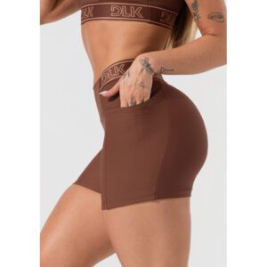 Short Fitness Feminino com Bolsos e Elástico