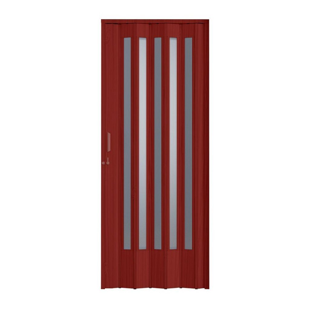 Porta Sanfonada PVC Transparente 210x60cm 1 Porta Sanfonada PVC Transparente 210x60cm