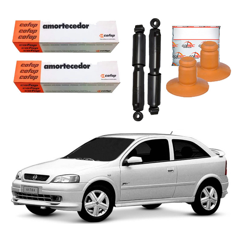 Kit Amortecedor Traseiro Astra 1.8 2.0 (98-11) Cofap + Expedibor 1 Kit Amortecedor Traseiro. Astra 1.8 2.0 1998 A 2004