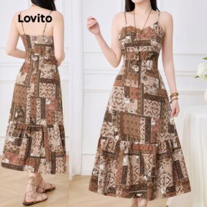 Vestido Boho Estampado Primavera/Verão