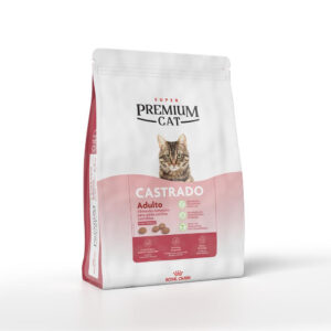 Ração Seca Super Premium Cat para Gatos Adultos Castrados 1kg Royal Canin
