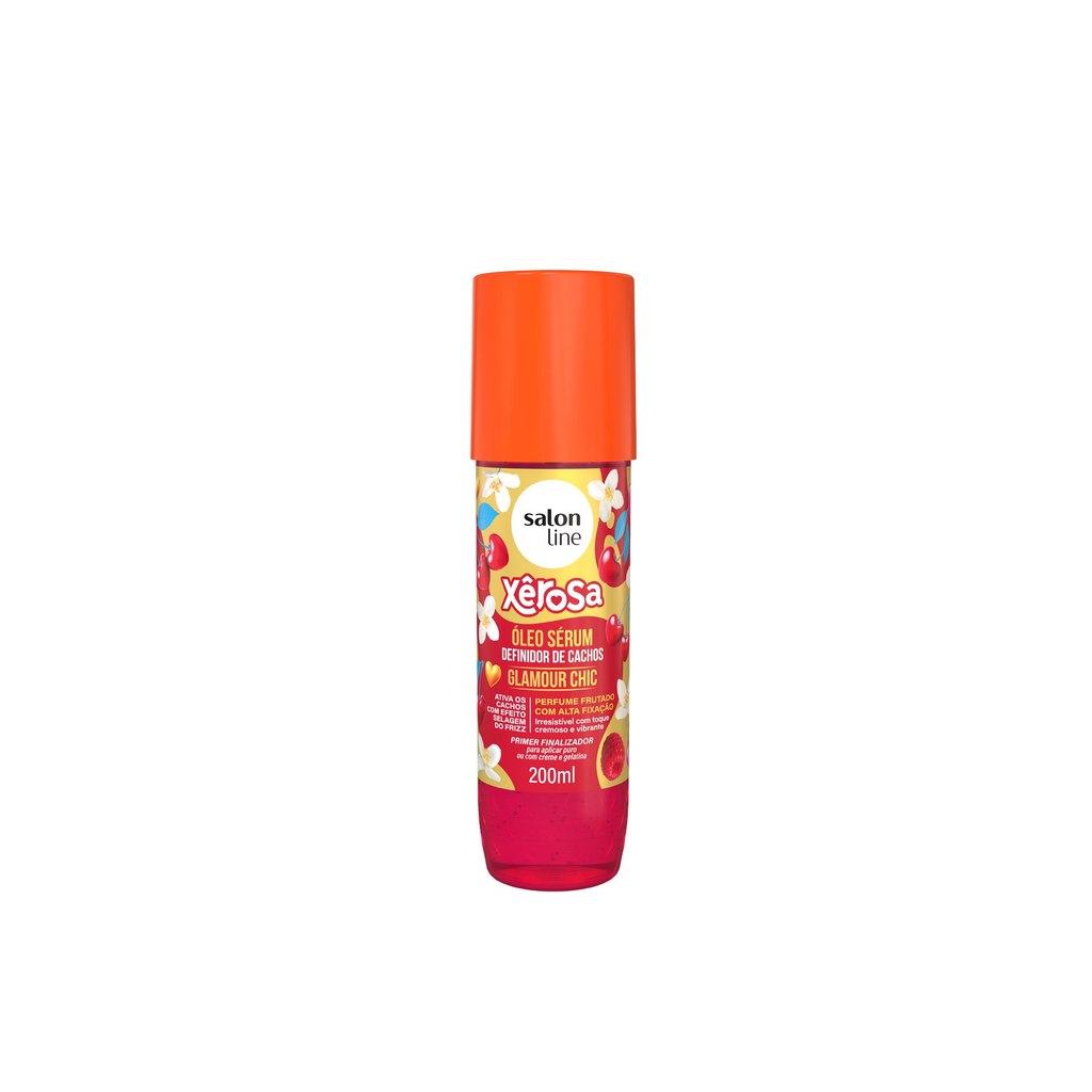 ?leo S?rum X?rosa Glamour Chic - Cachos Definidos 1 Óleo Sérum Xêrosa Glamour Chic 200ml
