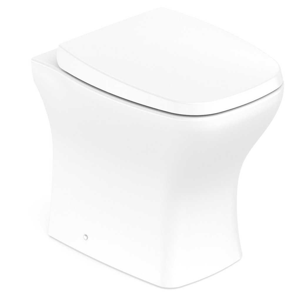 Kit Vaso Sanit?rio Rimless Vip Celite 1 - Design Moderno e Conforto Superior 1 Kit Vaso Sanitário Rimless com Assento Pp Softclose Vip Celite 1
