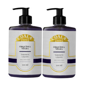 Kit 2 Sabonete Líquido Coala Orquídea Negra 500ml