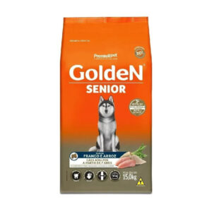 Ração Golden Formula Senior 15kg Frango Arroz