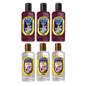 KIT LIMPADOR PERFUMADO COALA: 3 CHÁ BRANCO + 3 ORQUÍDEA NEGRA 120ML