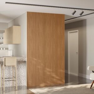 Painel Ripado Modular MDF Nature Fosco