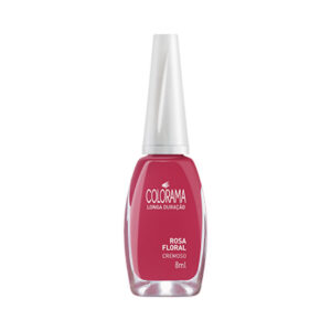Esmalte Colorama Cremoso Rosa Floral