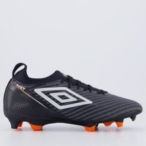 Chuteira Campo Umbro Adamant Speed Preta/Prata