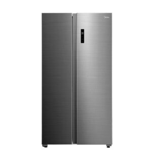 Geladeira Midea Side by Side 511L Inox Conectada