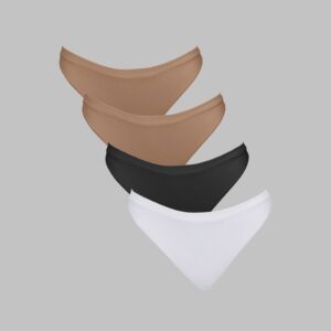 Calcinhas Tanga Hanes - Kit 4 Unidades