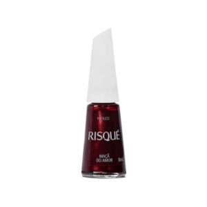 Esmalte Risqué Maçã do Amor - Vermelho Metálico