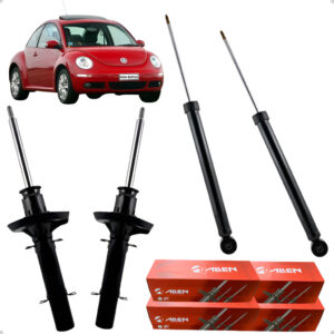 4 Amortecedores Diant E Tras Beetle 2007 2008 2009 2010 2001