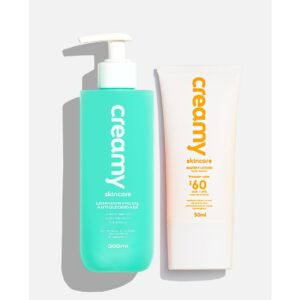 Duo Limpador Antioleosidade + Protetor Solar