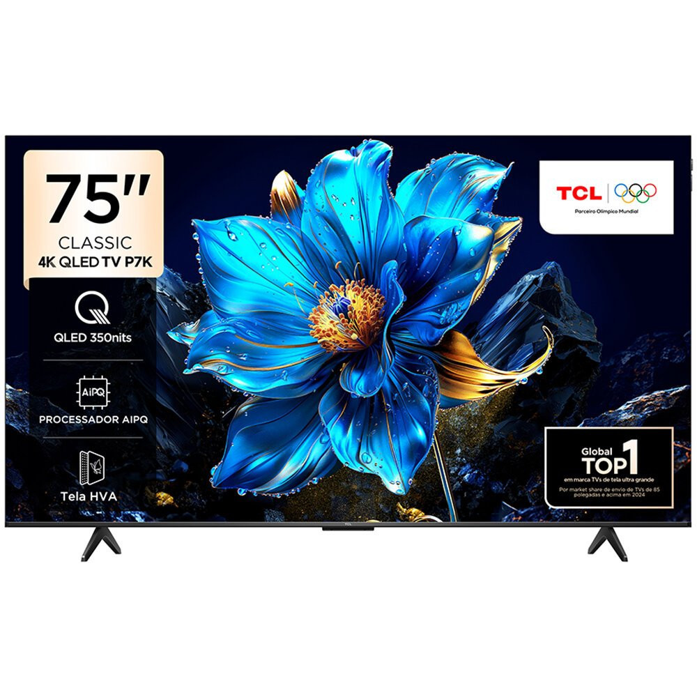 Smart TV TCL 75" 4K QLED Google TV 1 Smart TV TCL 75" 4K QLED Google TV