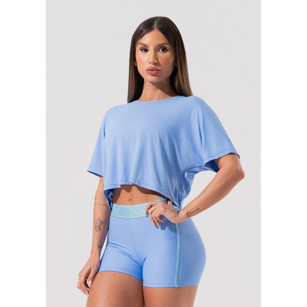 Cropped Feminino El?stico UV Active DLK 1 Cropped Feminino Elástico UV Active DLK