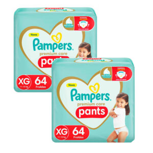 Fralda Pampers Premium Care XG 64 Unidades
