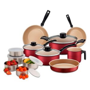 Jogo de Panelas Tramontina Turim 12 Peças