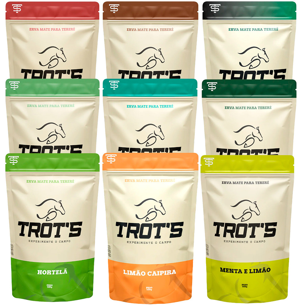 Erva Mate TROT'S 500ml - V?rios Sabores 1 Erva Mate TROT'S Tereré 500ML - VARIOS SABORES