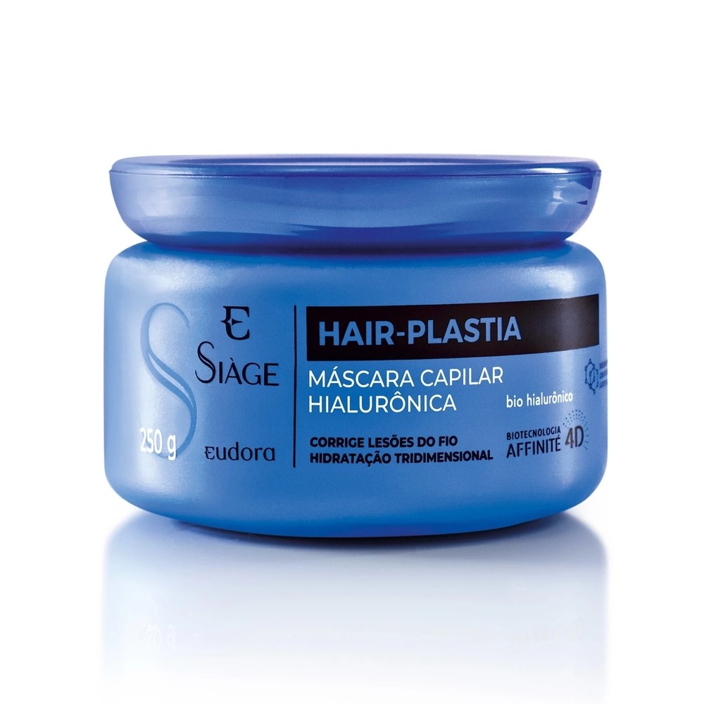 M?scara Hair-Plastia Si?ge Eudora - Hidrata??o Profunda 1 Eudora Siàge Hair-Plastia Máscara Capilar 250g