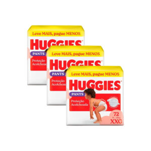 Fralda Huggies Pants XXG 72 Unidades