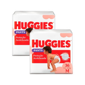 Fralda Huggies Pants Tamanho M - 36 Unidades