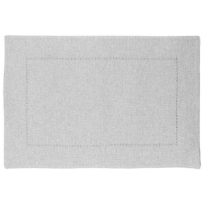 Lugar Americano Lyor Lévis 30cm x 45cm Cinza Algodão