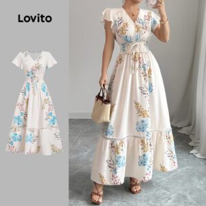 Vestido Boho Plissado Floral - Primavera/Verão