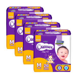 Fralda Cremer Magic Care M Jumbo 26 Unidades