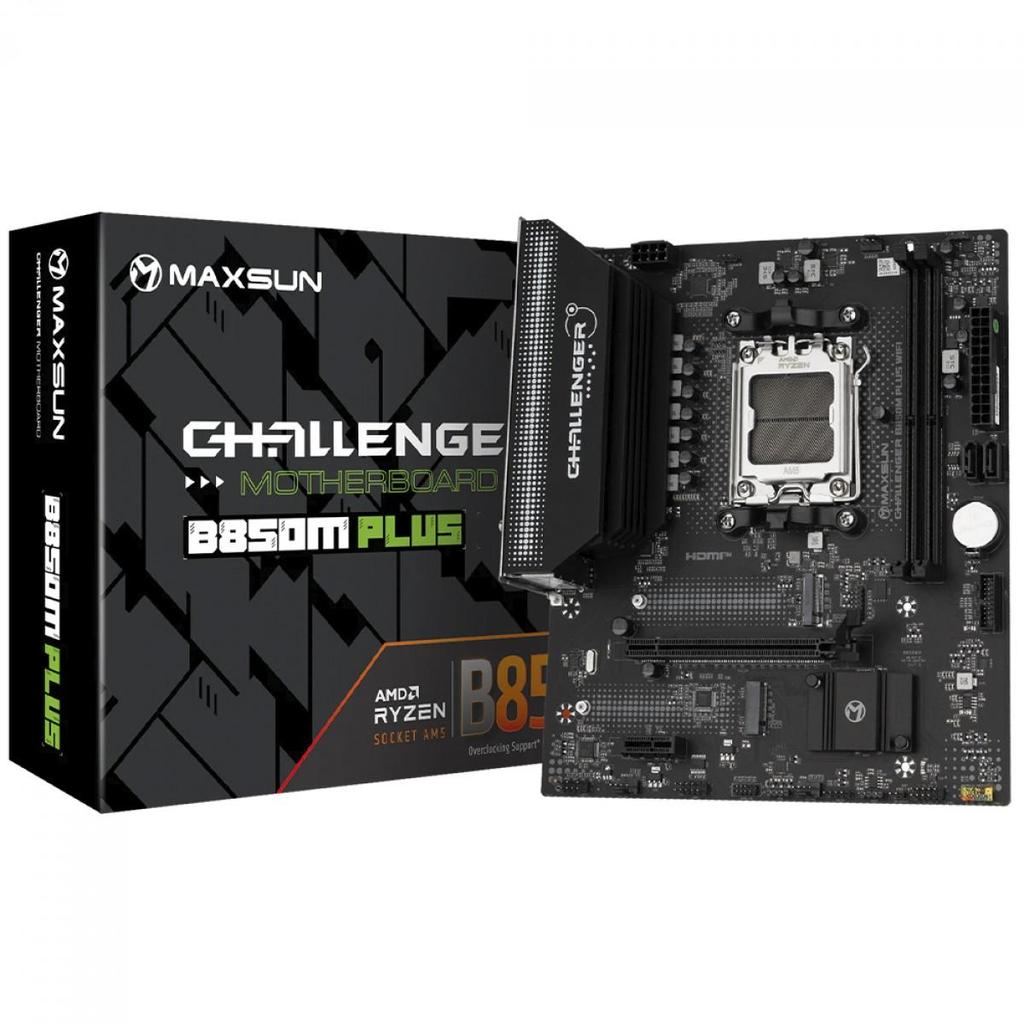 Placa M?e Maxsun Challenger B850M DDR5 AM5 1 Placa Mãe Maxsun Challenger B850M DDR5 AM5