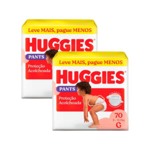 Fralda Huggies Pants Tamanho G - 70 Unidades
