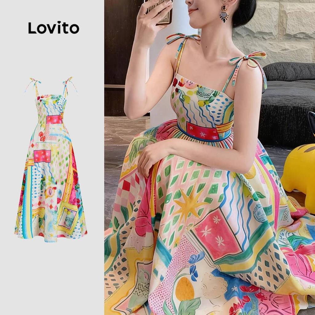 Vestido Boho La?o Floral - Primavera/Ver?o 1 Vestido Boho Laço Floral - Primavera/Verão