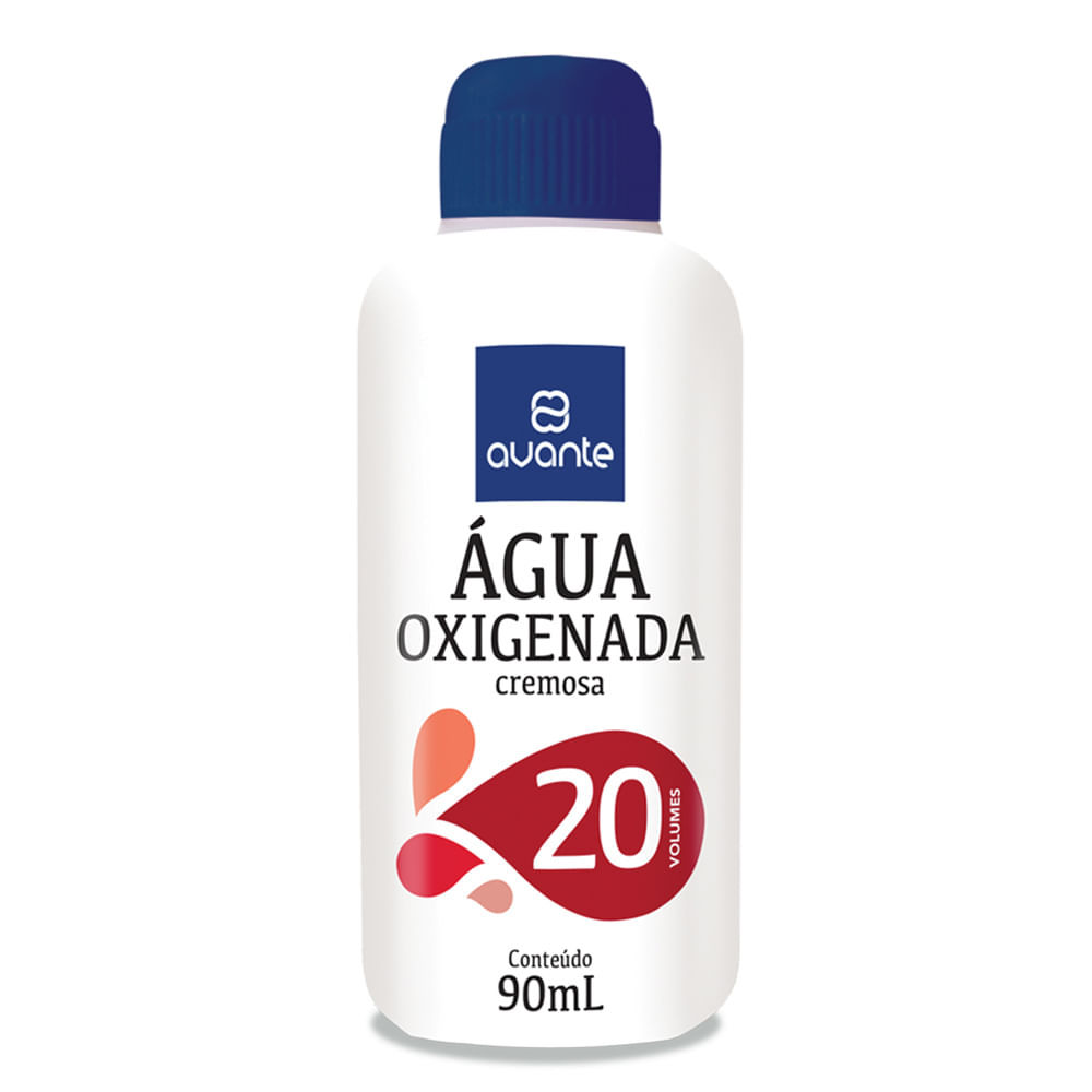 ?gua Oxigenada Cremosa Avante 20 Volumes 90ml 1 Água Oxigenada Cremosa Avante 20 Volumes 90ml
