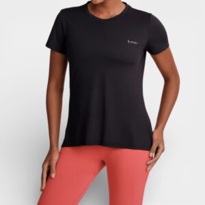 Camiseta Lupo Crepe AirDry Feminina Preta