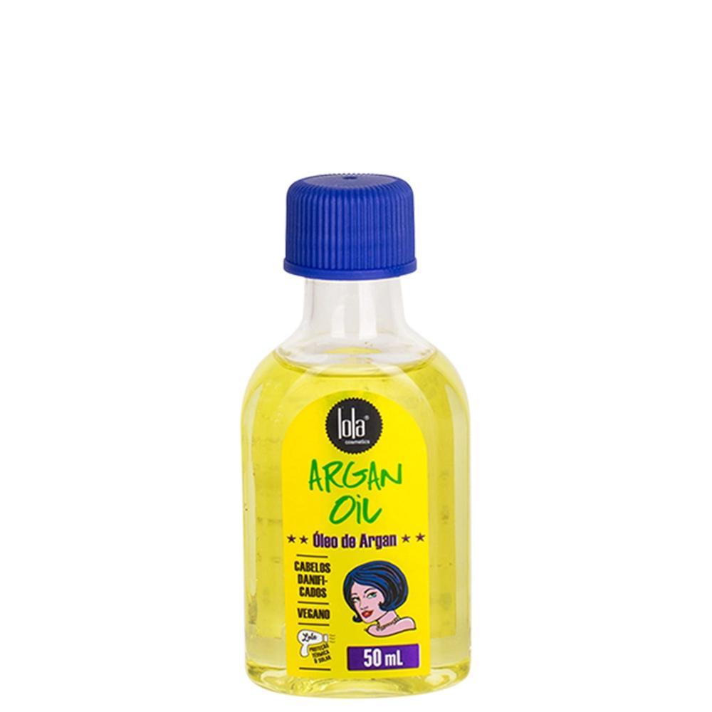 ?leo Argan Lola Cosmetics 50ml - Cabelo Protegido 1 Lola Cosmetics Argan Oil - Óleo Capilar 50ml