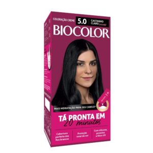Tinta Cabelo Castanho Claro 5.0 Biocolor