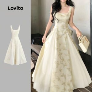 Vestido Elegante Borboleta Colorblock - Primavera/Verão