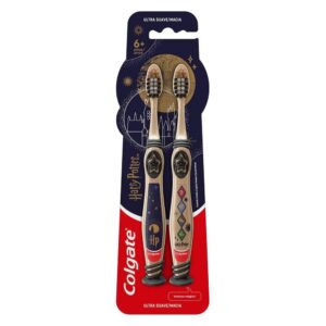 Escova de Dente Infantil Colgate Harry Potter 6+ Anos Ultra Suave Macia Sortidas 2 Unidades
