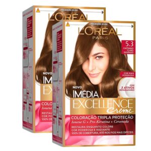 Tintura Imédia Excellence 5.3 Dourado