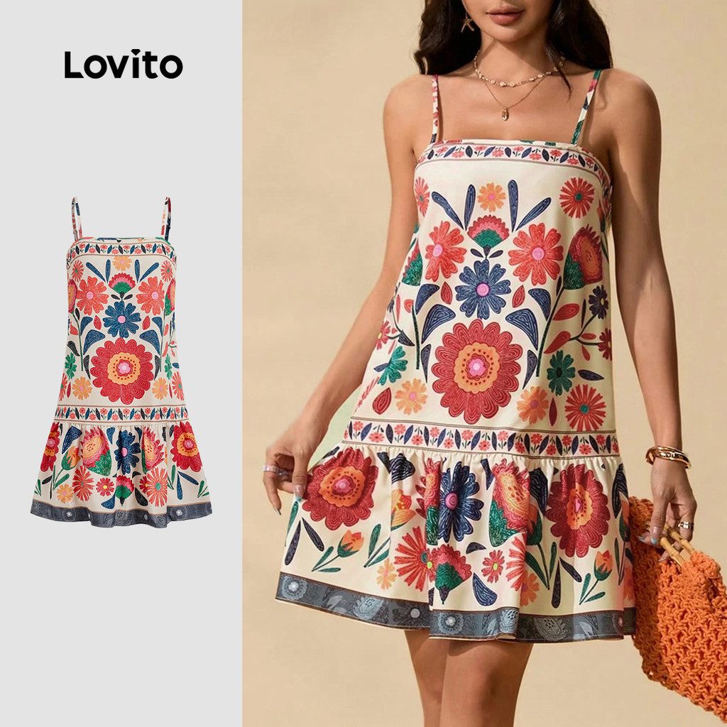 Vestido Boho Floral Primavera/Ver?o 1 Vestido Boho Floral Primavera/Verão