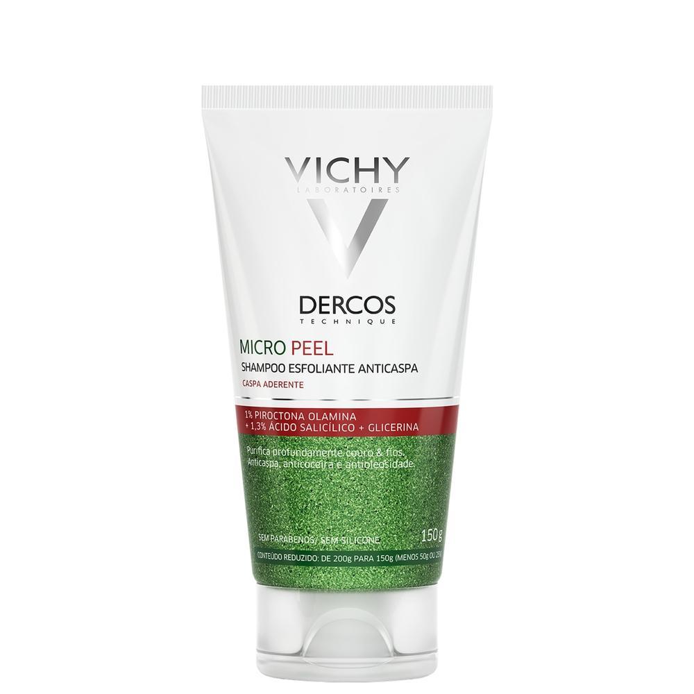 Vichy Dercos Micro Peel Shampoo Anticaspa 150ml 1 Vichy Dercos Micro Peel - Shampoo Esfoliante Anticaspa 150ml