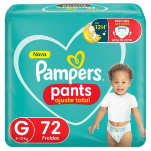 Fralda Pampers Pants G 72 Unidades Bebê