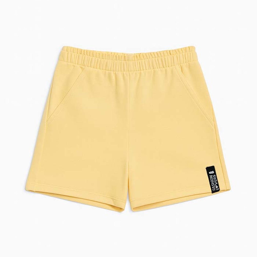 Shorts Infantil Moletinho Menina Confort?vel 1 Shorts Infantil Moletinho Menina Confortável