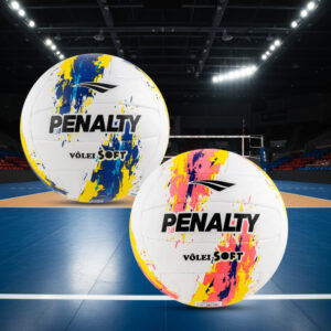 Bola Vôlei Soft Neon Micro Power 260g