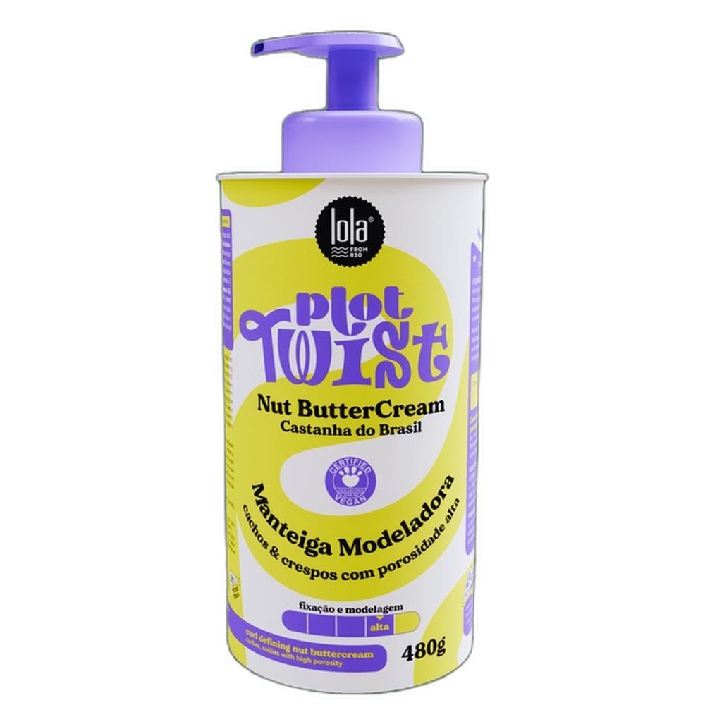 Manteiga Modeladora Lola Plot Twist 1 Lola From Rio Plot Twist Nut Butter-Cream - Manteiga Modeladora 480g
