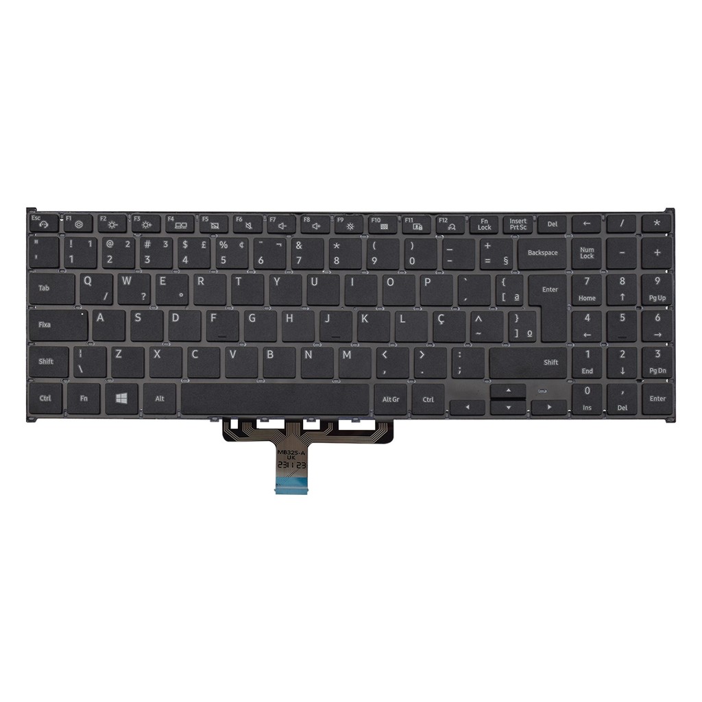 Teclado Notebook Samsung BA68-12770A 1 Teclado para Notebook Samsung BA68-12770A